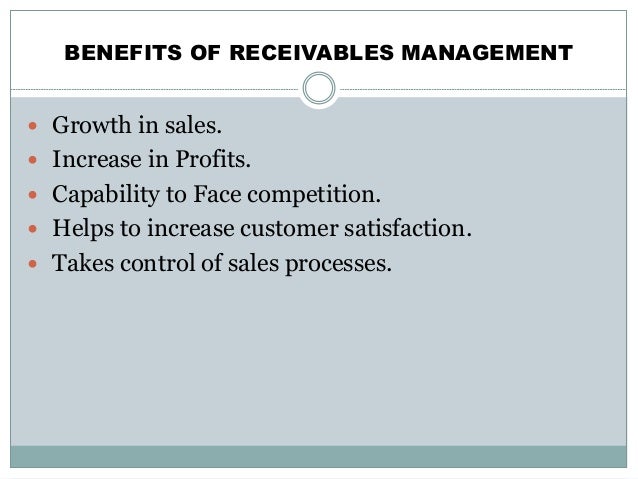 Receivable Management Pdf